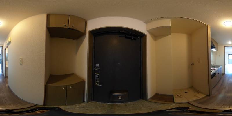 パノラマ画像玄関