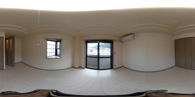 パノラマ画像洋室