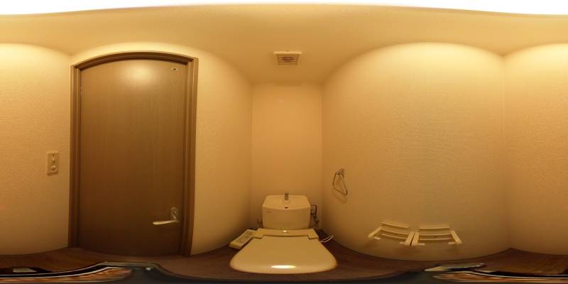 パノラマ画像トイレ