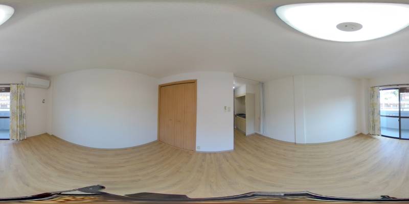 パノラマ画像洋室