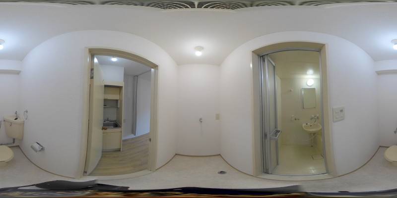 パノラマ画像トイレ