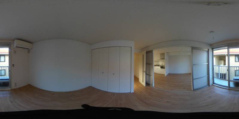 パノラマ画像洋室