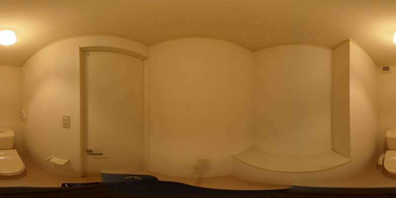 パノラマ画像トイレ