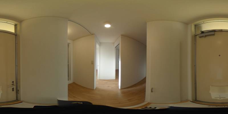 パノラマ画像玄関