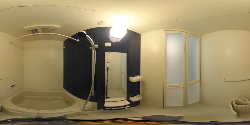 パノラマ画像バスルーム