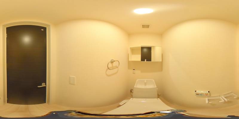 パノラマ画像トイレ