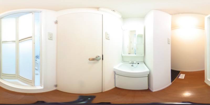 パノラマ画像洗面所