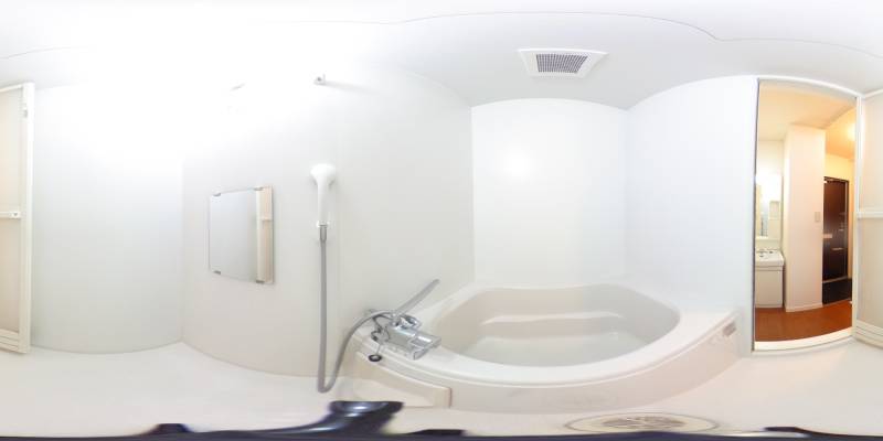 パノラマ画像バスルーム