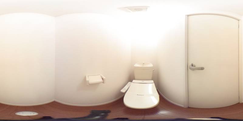 パノラマ画像トイレ
