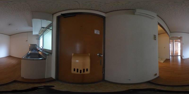 パノラマ画像玄関