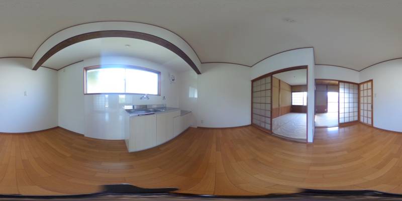 パノラマ画像リビング