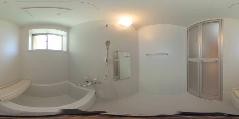 パノラマ画像バスルーム