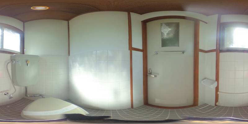 パノラマ画像トイレ