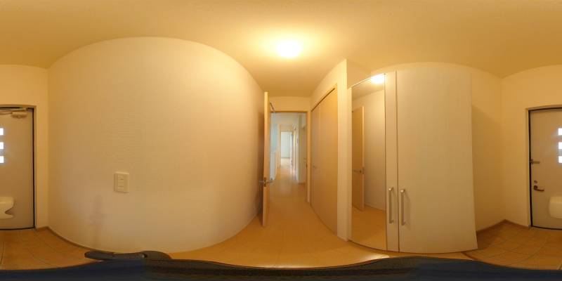 パノラマ画像玄関