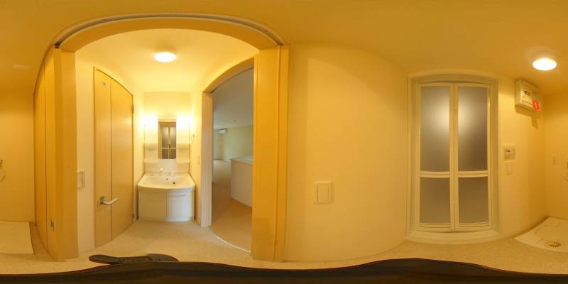 パノラマ画像洗面所