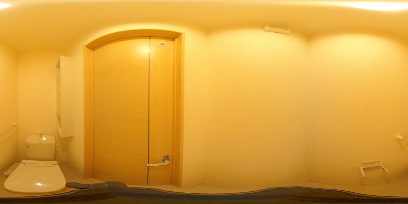 パノラマ画像トイレ