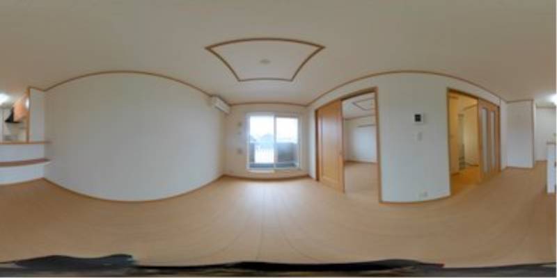 パノラマ画像リビング