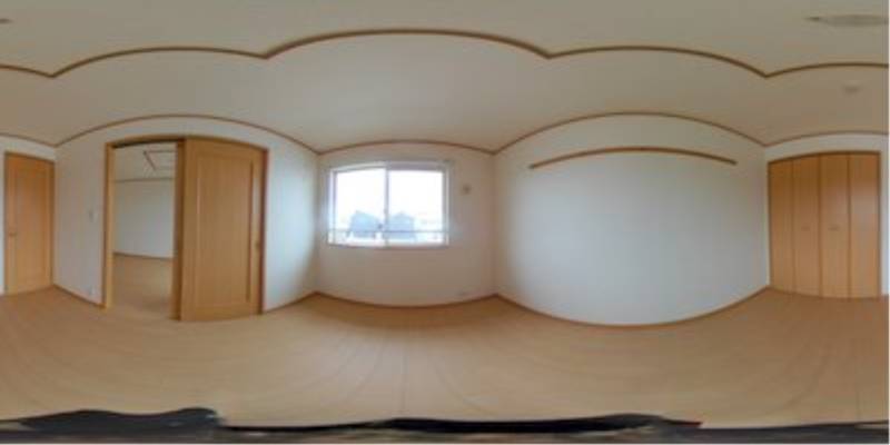 パノラマ画像洋室