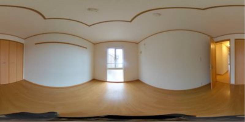 パノラマ画像洋室