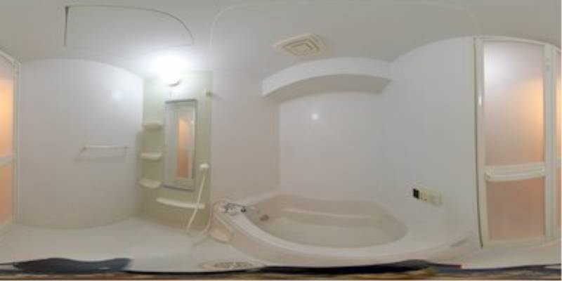 パノラマ画像バスルーム