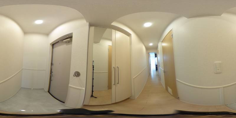 パノラマ画像玄関