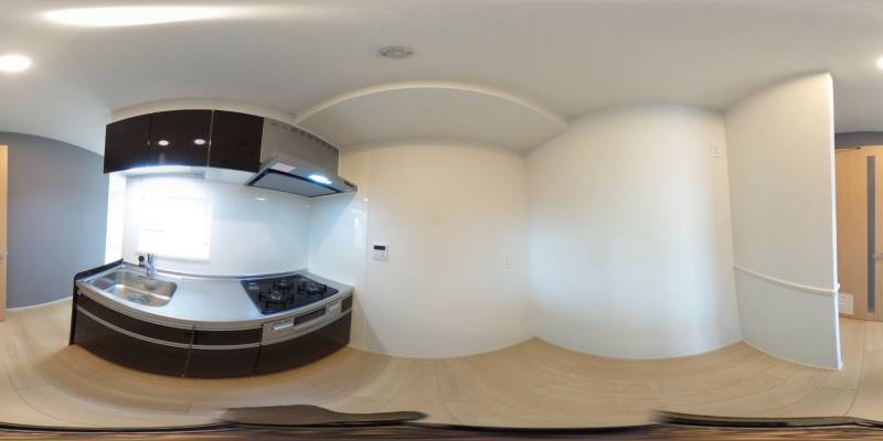 パノラマ画像キッチン
