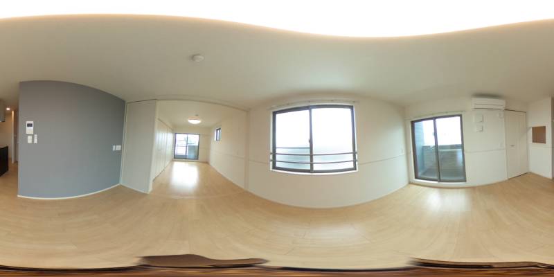 パノラマ画像リビング