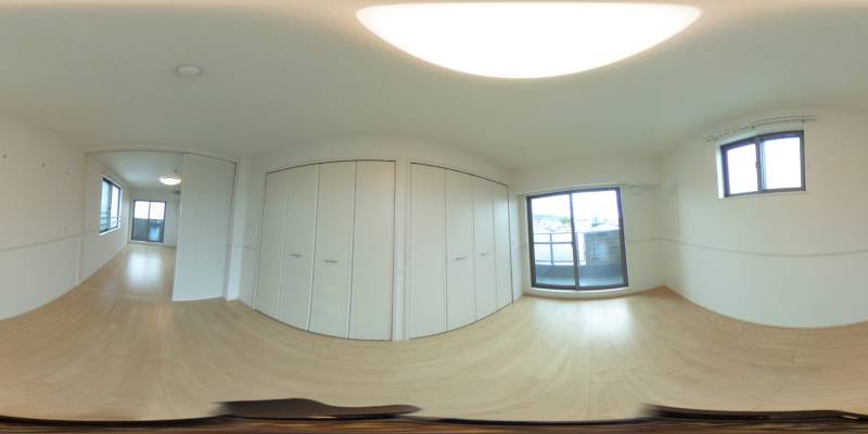 パノラマ画像洋室