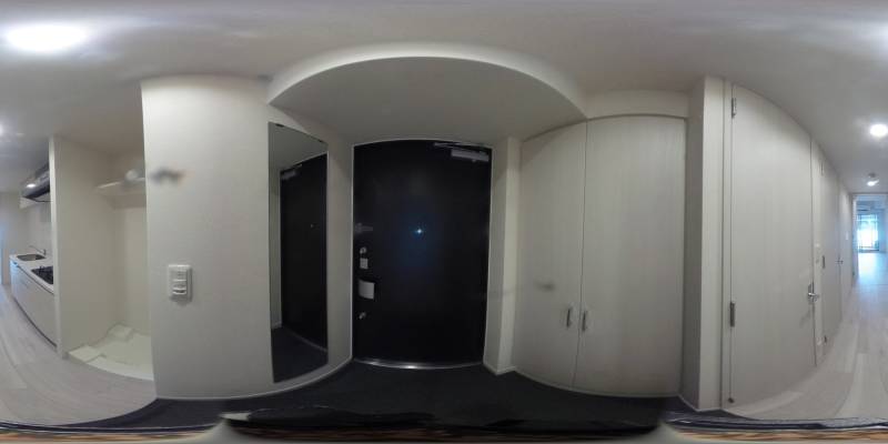 パノラマ画像玄関