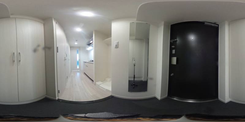 パノラマ画像玄関