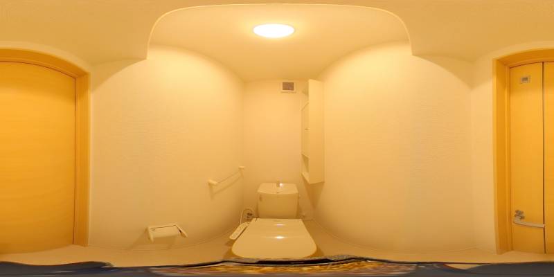 パノラマ画像トイレ