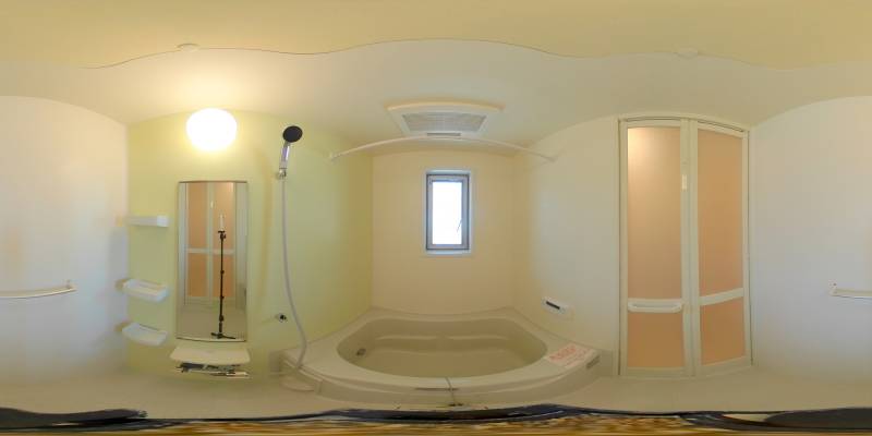 パノラマ画像バスルーム