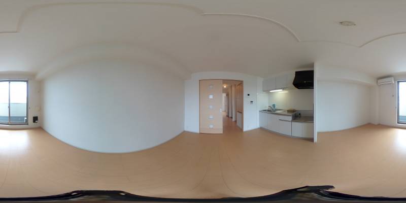 パノラマ画像リビング