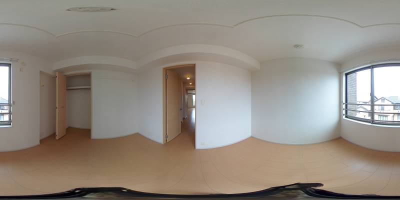 パノラマ画像洋室