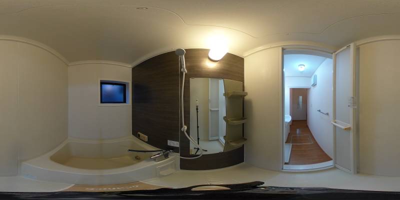 パノラマ画像バスルーム