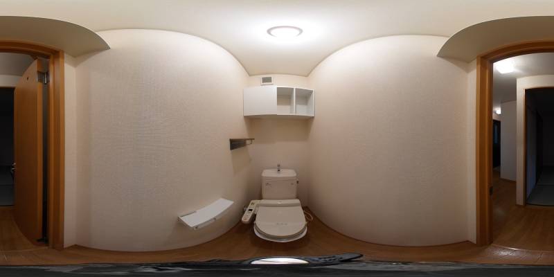 パノラマ画像トイレ