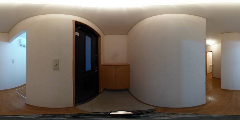 パノラマ画像玄関