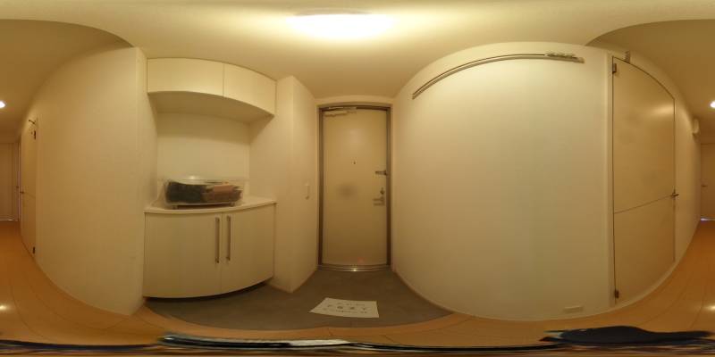 パノラマ画像玄関