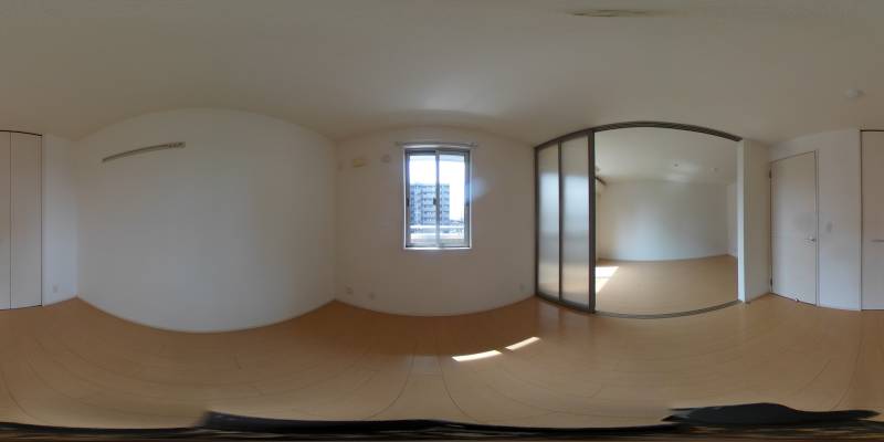 パノラマ画像洋室