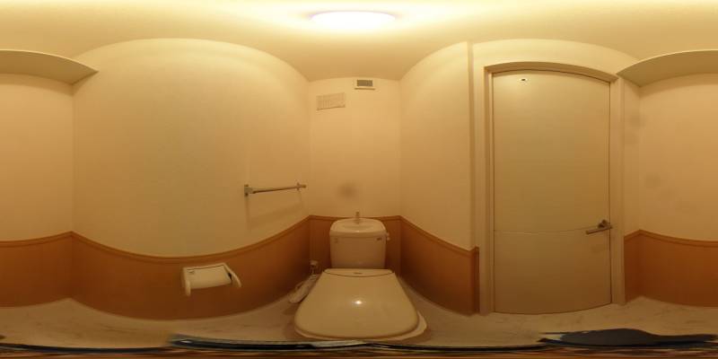 パノラマ画像トイレ