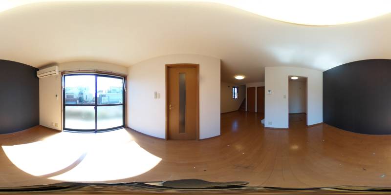 パノラマ画像リビング