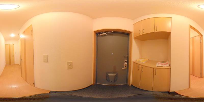 パノラマ画像玄関