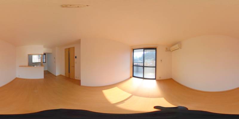 パノラマ画像リビング