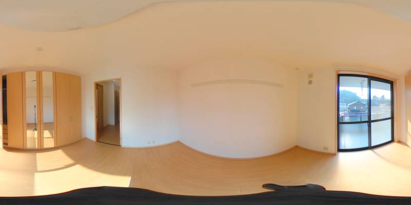 パノラマ画像洋室