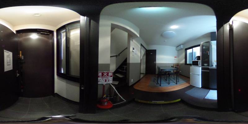 パノラマ画像玄関