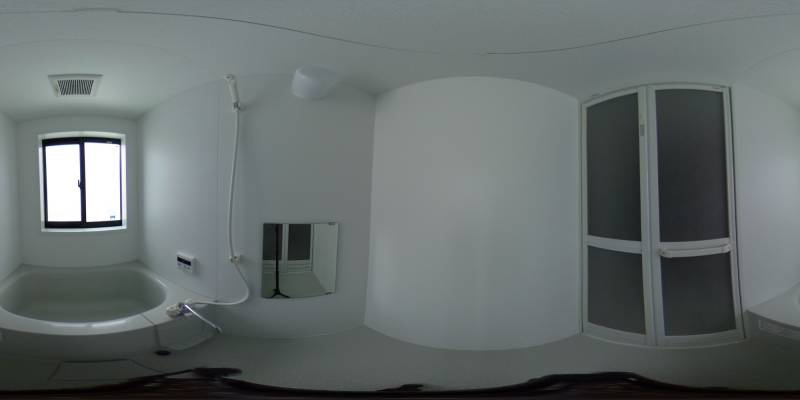 パノラマ画像バスルーム