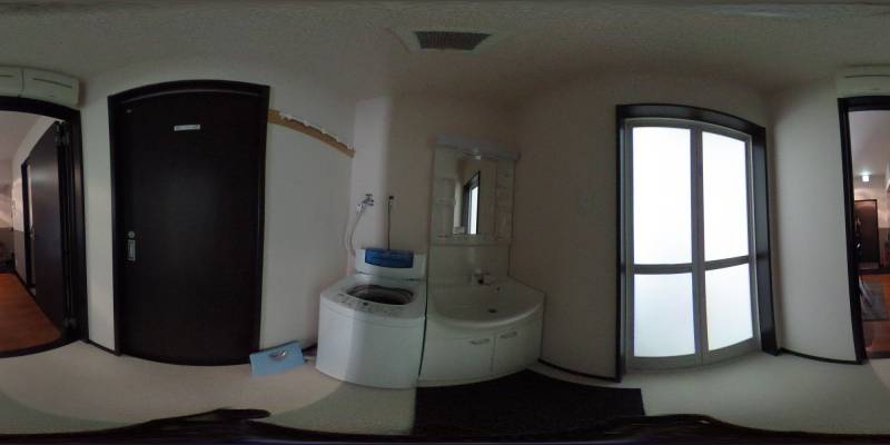 パノラマ画像洗面所