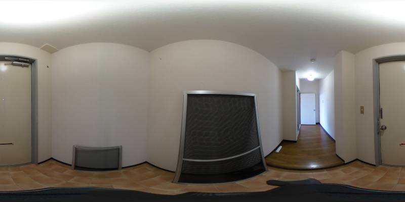 パノラマ画像玄関