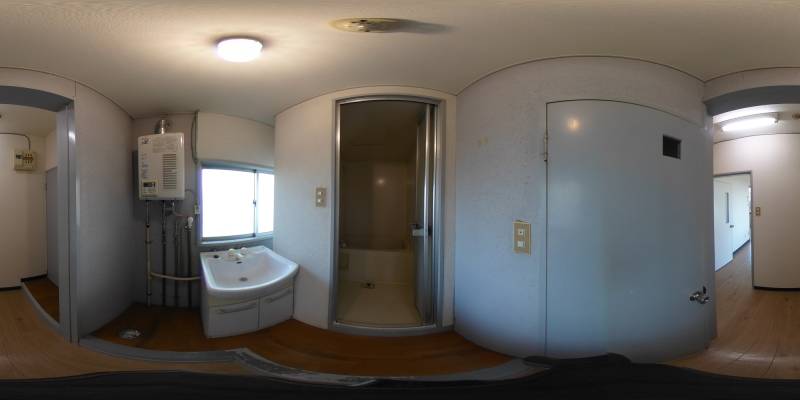 パノラマ画像洗面所
