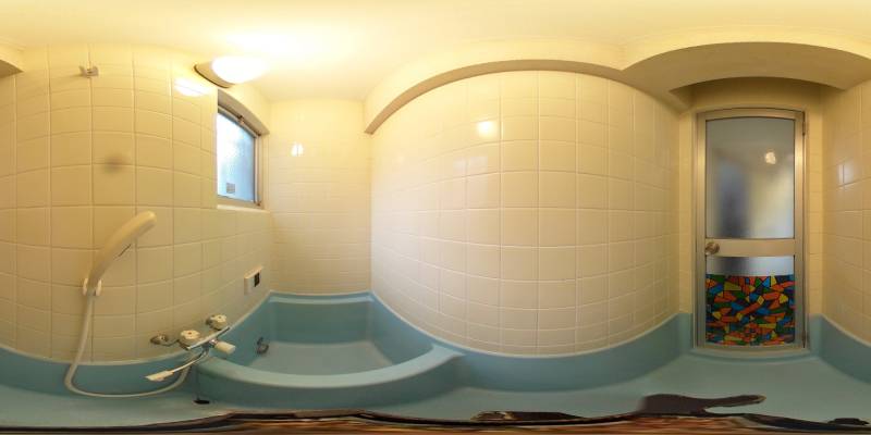 パノラマ画像バスルーム